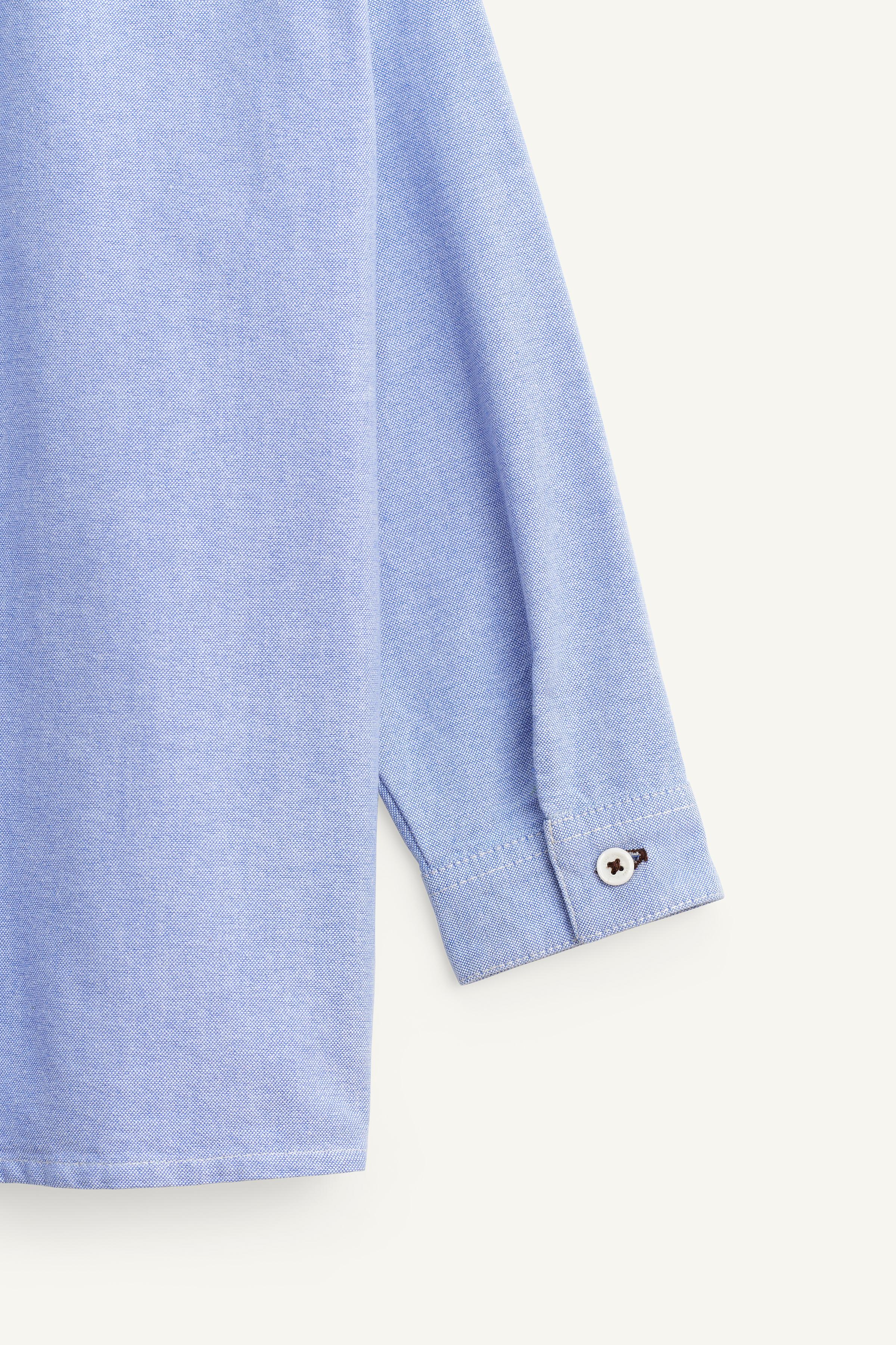 LIMITED EDITION EMBROIDERED FOX OXFORD SHIRT